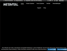 Tablet Screenshot of metavital.eu